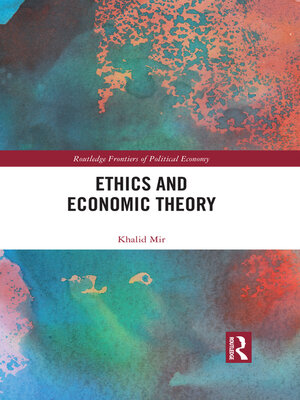 cover image of Ethics and Economic Theory